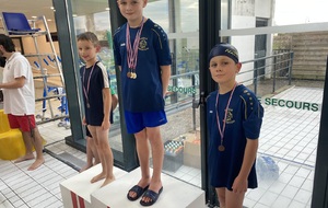 Gaspard 1er et Marius 3ème sur 50 Papillon