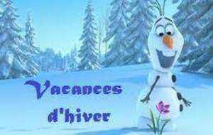 Vacances d'Hiver 1ère semaine