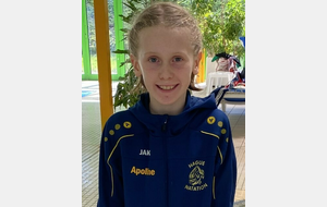 Apolline en Finale Régionale été U11