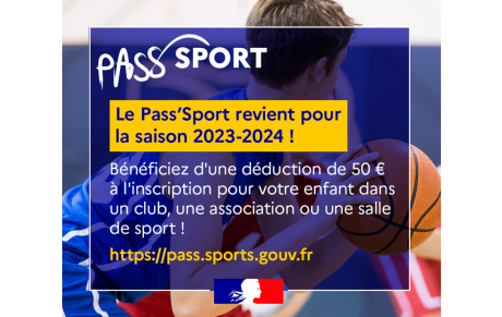 Pass'Sport 2023 / 2024